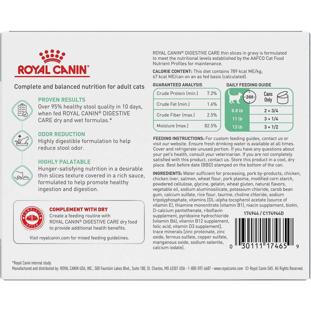 Sensitive Thin Slices in Gravy Wet Cat Food L964110
