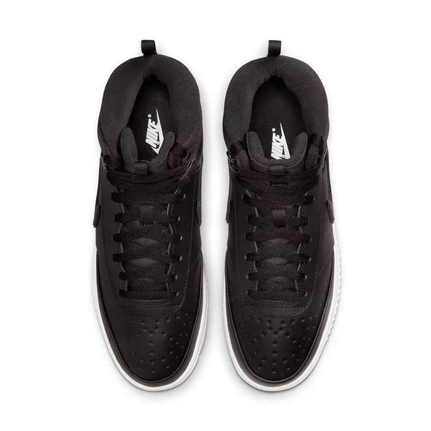 Mid-Top Winter Men's Shoes Black A7774