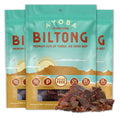 Grass Fed Beef Biltong Slices 2 Ounce Pack of 3 E4893