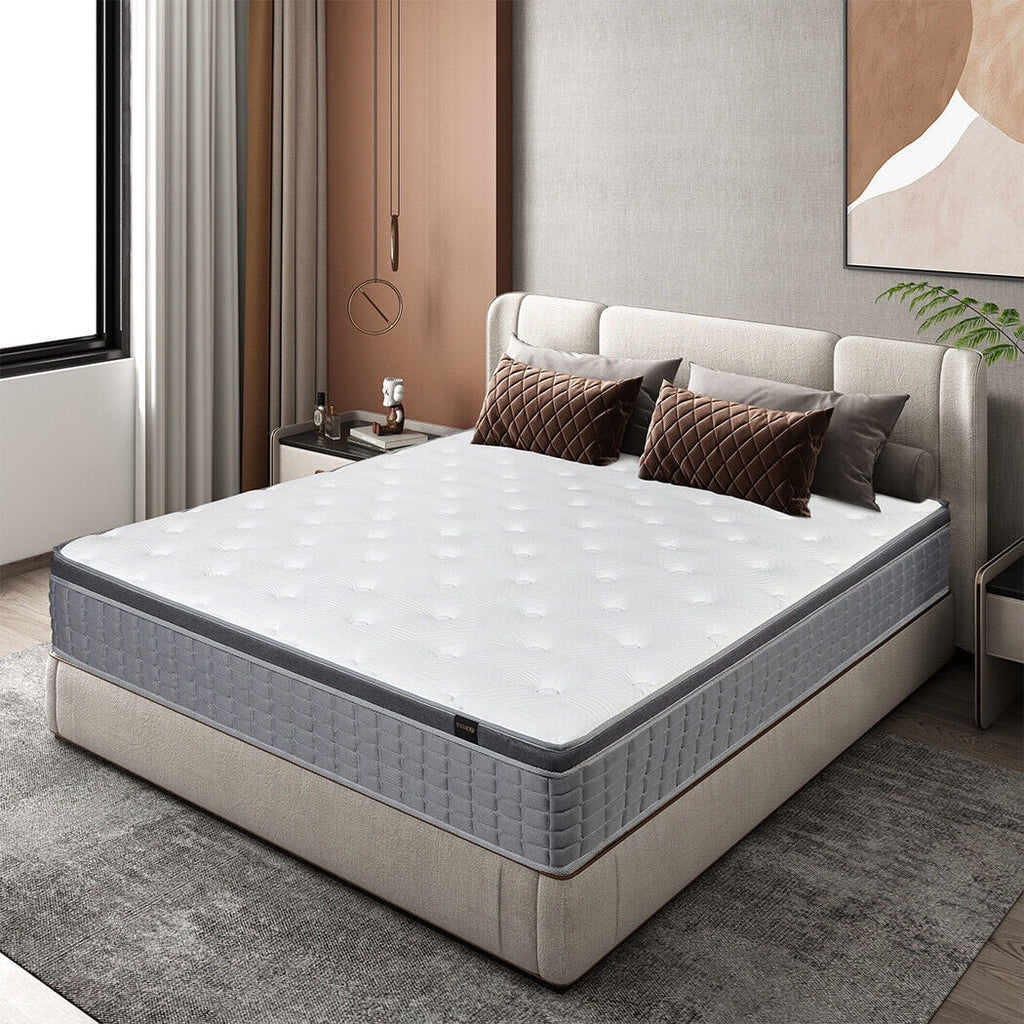 14 Gel Memory Foam Spring Hybrid Mattress in a Box, Twin Mattress S357