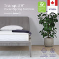 8'' 2-Sided Pocket Spring Mattress, Twin W262896