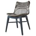 Gray Slat Back Side Chair H25371