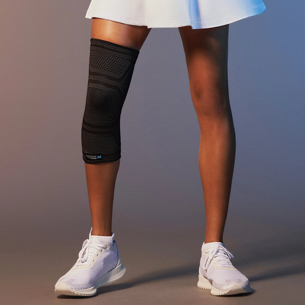 Black Large/XL Knee Compression Sleeve G67831