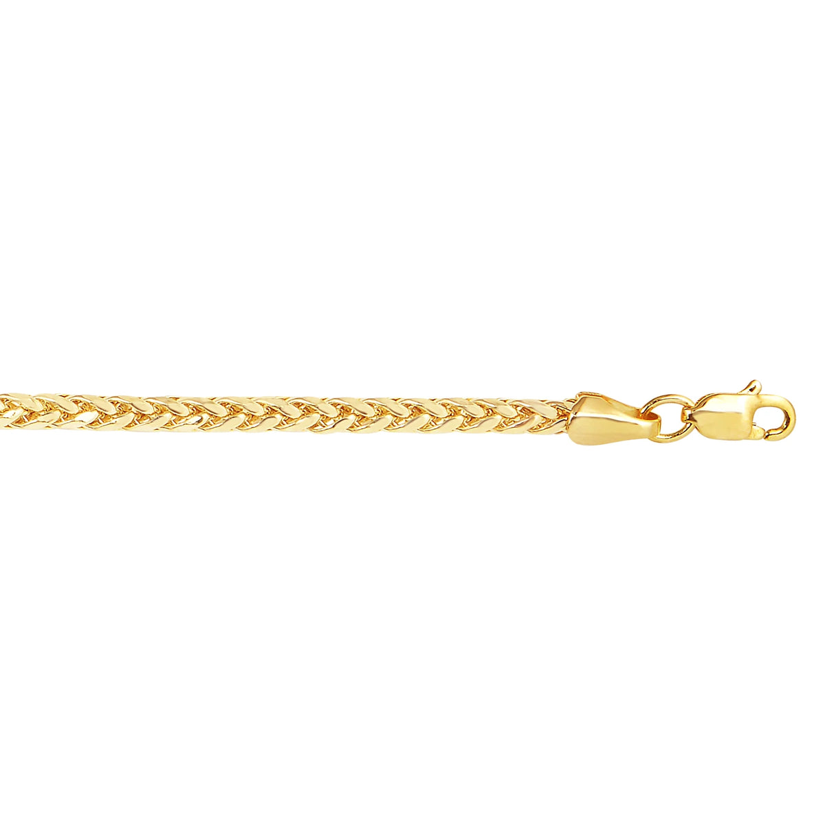 18in 2.7mm Round Franco Chain with Lobster Clasp L9077