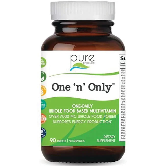 Whole Food Multivitamin with Superfoods Minerals Enzymes Vitamin D B12 Biotin 90 Tablets G6894