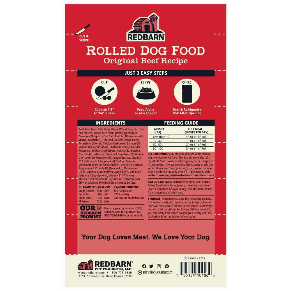 Dog Food Roll Beef F2050