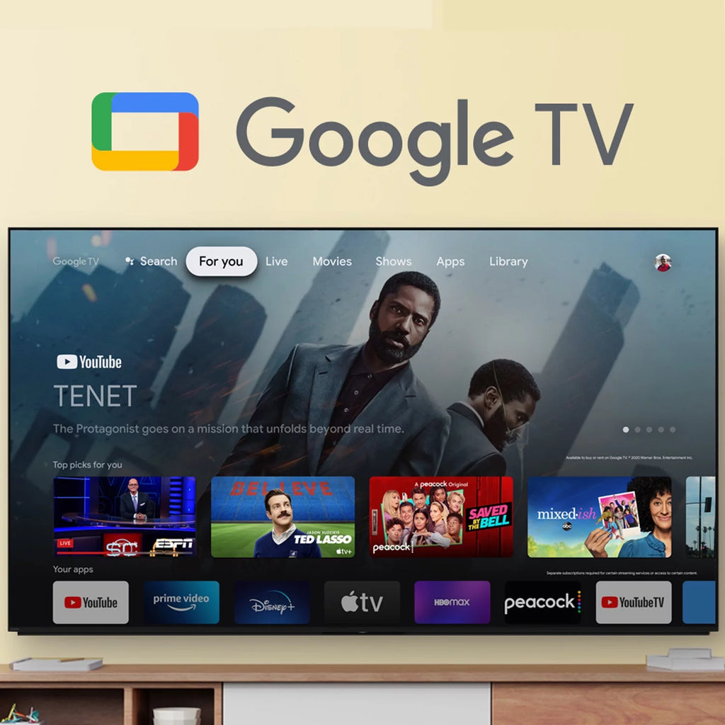 75 inch 4K HDR LED Smart Google TV Y316