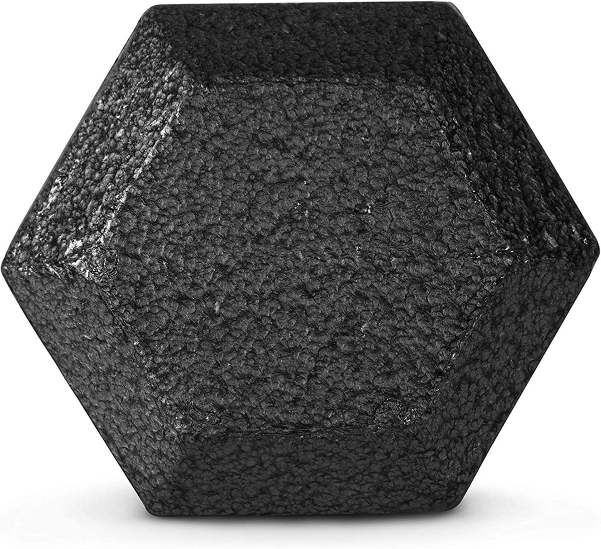CAP CAST IRON HEX DUMBBELL, BLACK, Single L366