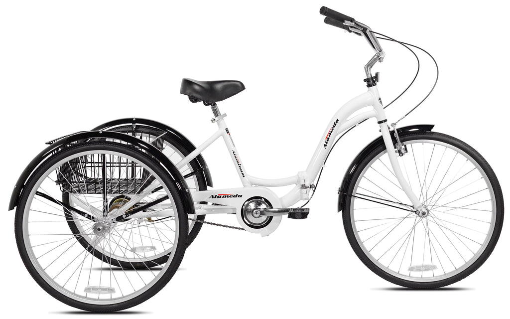 Blue Folding Adult Trike H132