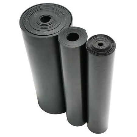 Black 1/16 in. x 36 in. x 216 in. SBR Rubber Sheet U186369