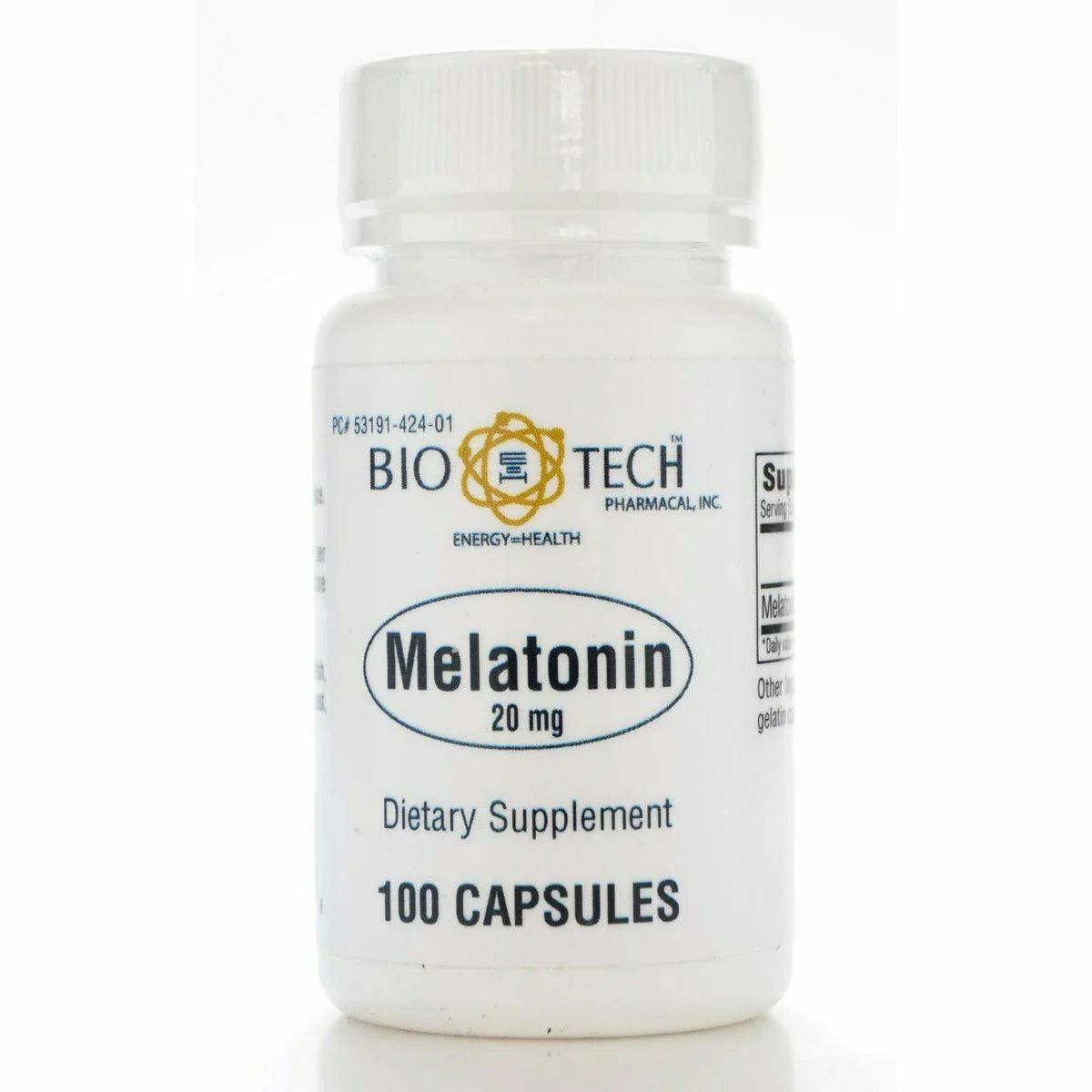 Melatonin 20 mg 100 caps F167312
