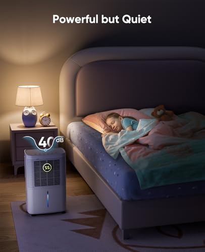 34 Pint Dehumidifier with Drain Hose, White Q96677