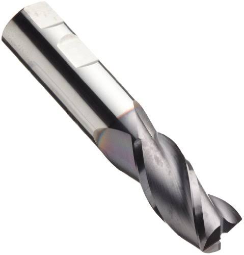 Carbide Corner Radius End Mill, TiAlN Finish, Finishing Cut N28225