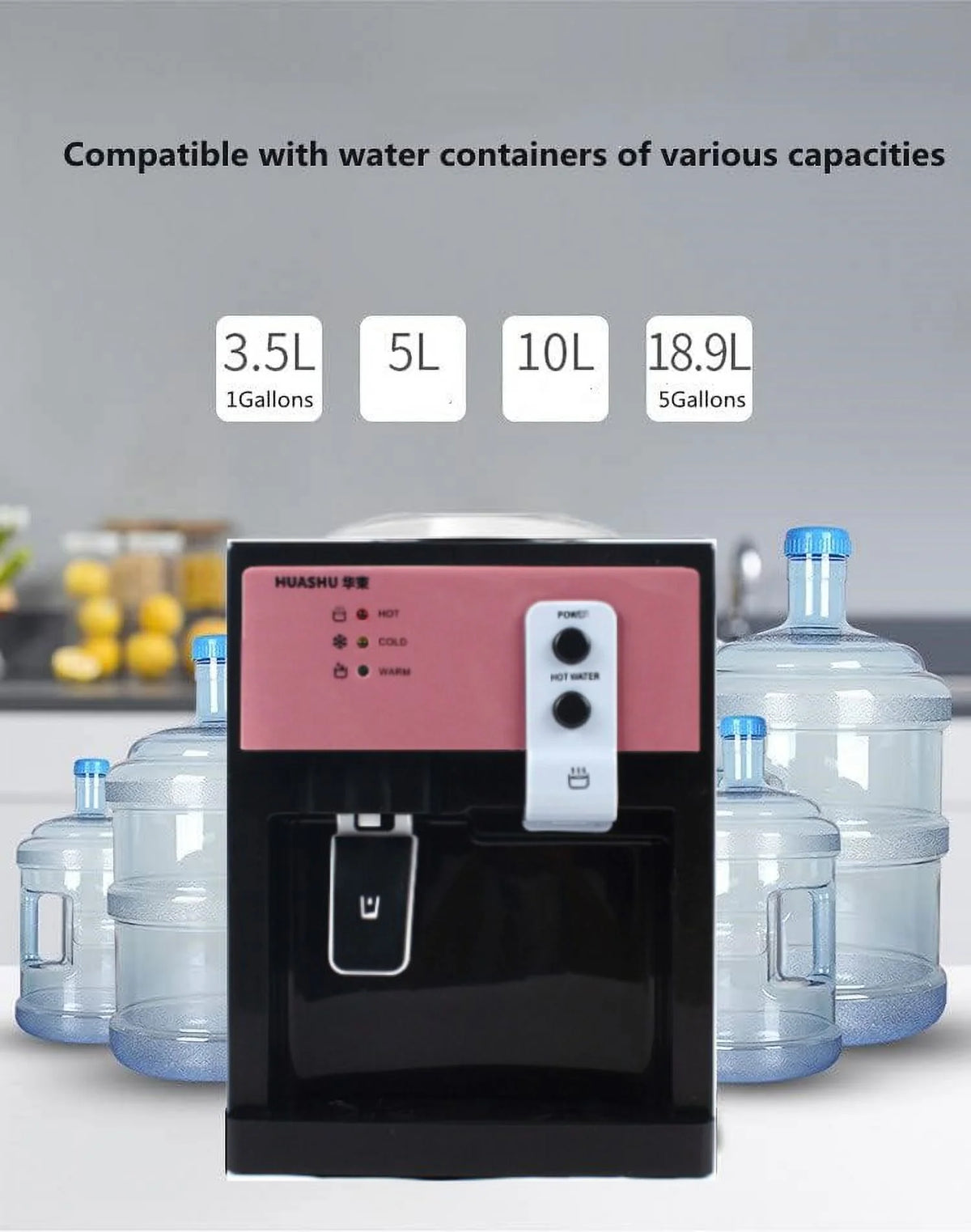Freestanding Hot and Cold Water Cooler Dispenser X52084