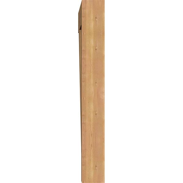 Traditional Block Smooth Bracket, Western Red Cedar M153