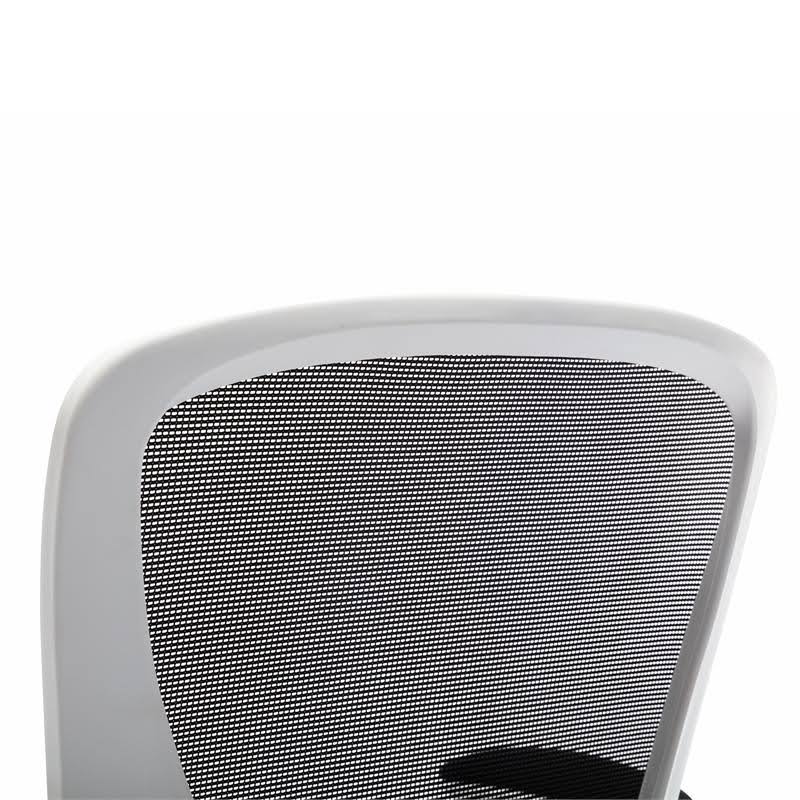 White Adjustable Mesh and Metal Office Chair G620