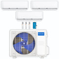 33,000 BTU 3 Zone Ductless Air Conditioner and Heat Pump N857511