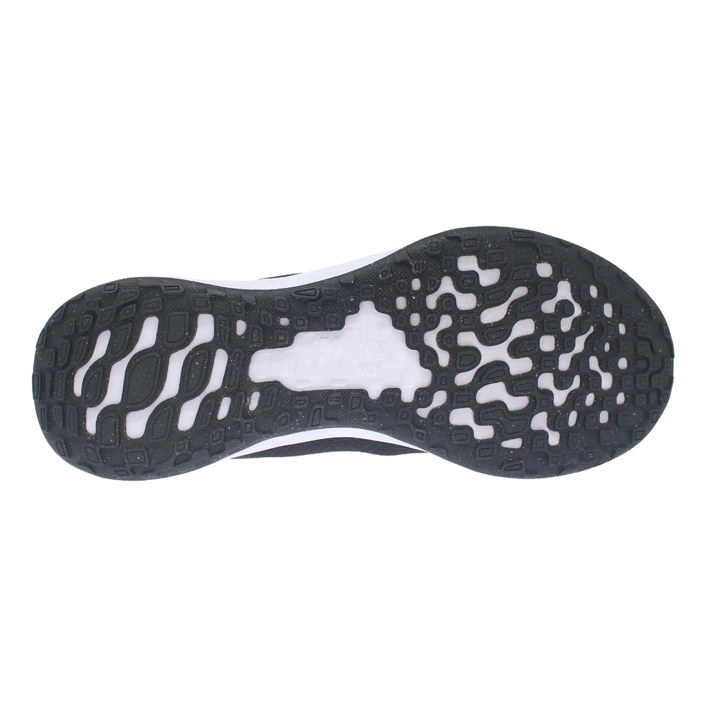 Black/White-Dark Smoke Grey Running Shoes X46638