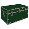 Dark Green Footlocker Trunk T2193