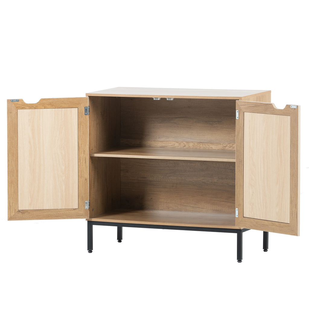 Rustic Rattan Sideboard F521