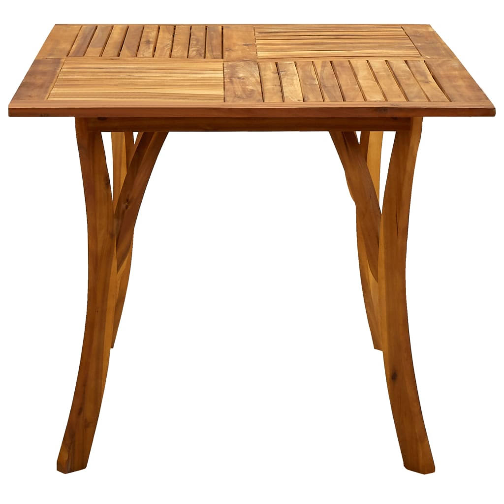 Solid Acacia Wood Garden Table L995791