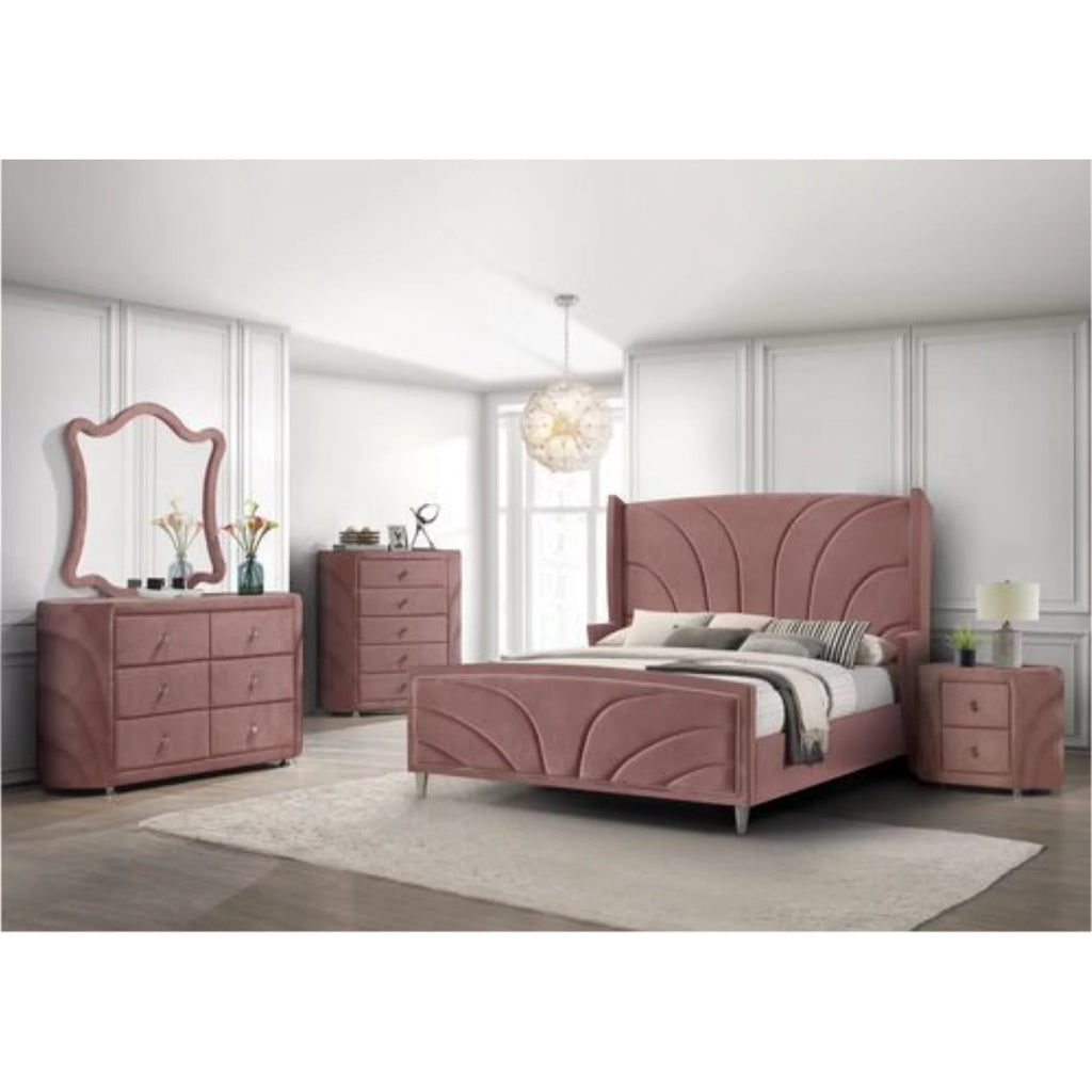 Upholstery Eastern King Bed U4060
