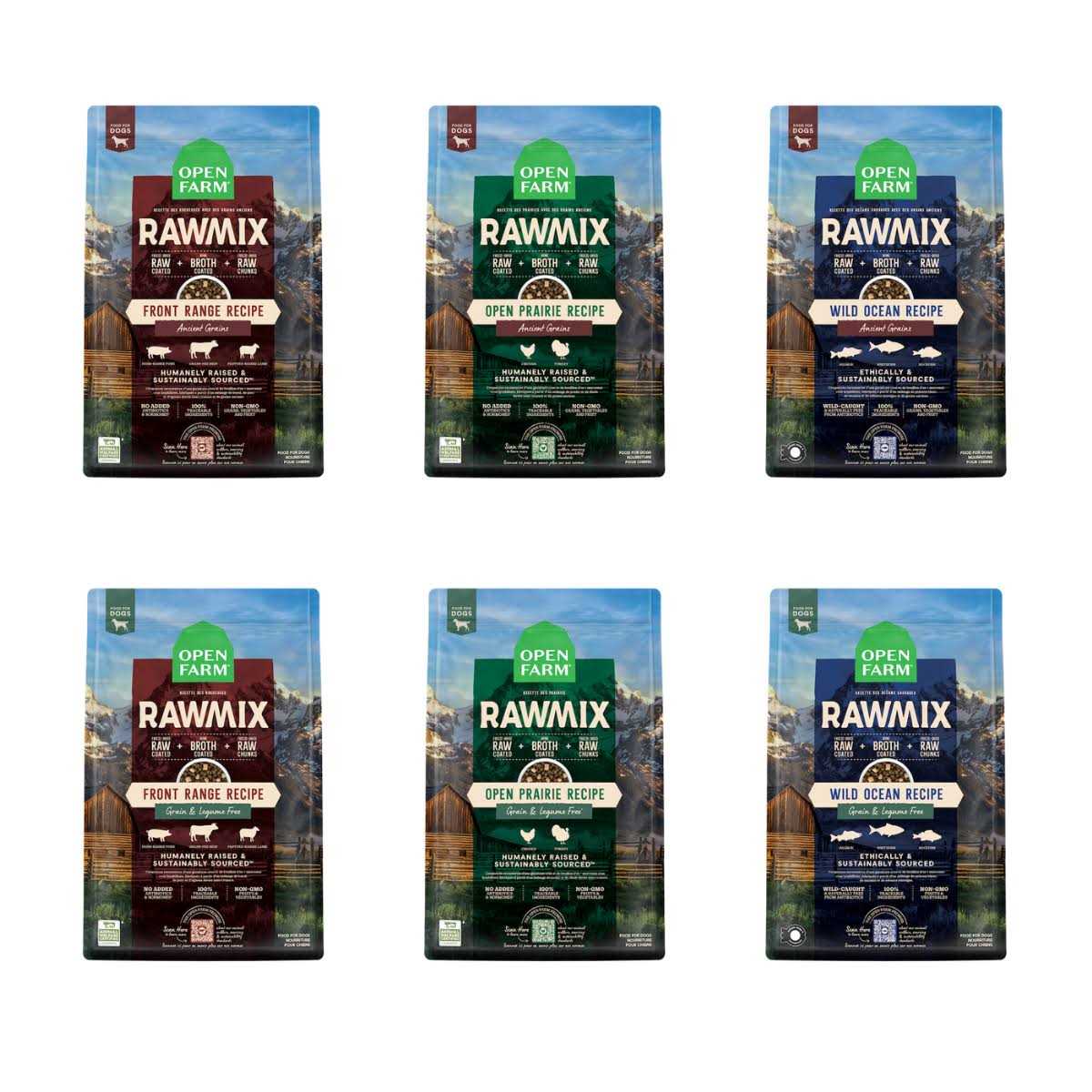 Wild Ocean Ancient Grains Dog Food Q318