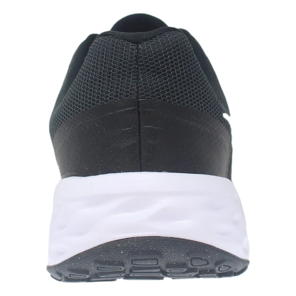 Black/White-Dark Smoke Grey Running Shoes X46638