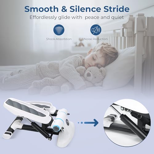 Adjustable Height Mini Stepper with Resistance Bands W24110