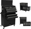 Red 8 Drawer Rolling Metal Tool Chest with Wheels M2943