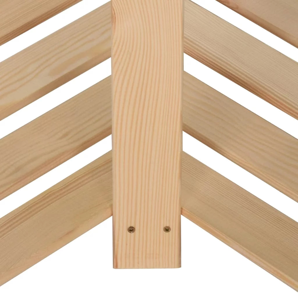 5-Tier Solid Wood Pine Corner Rack A19239