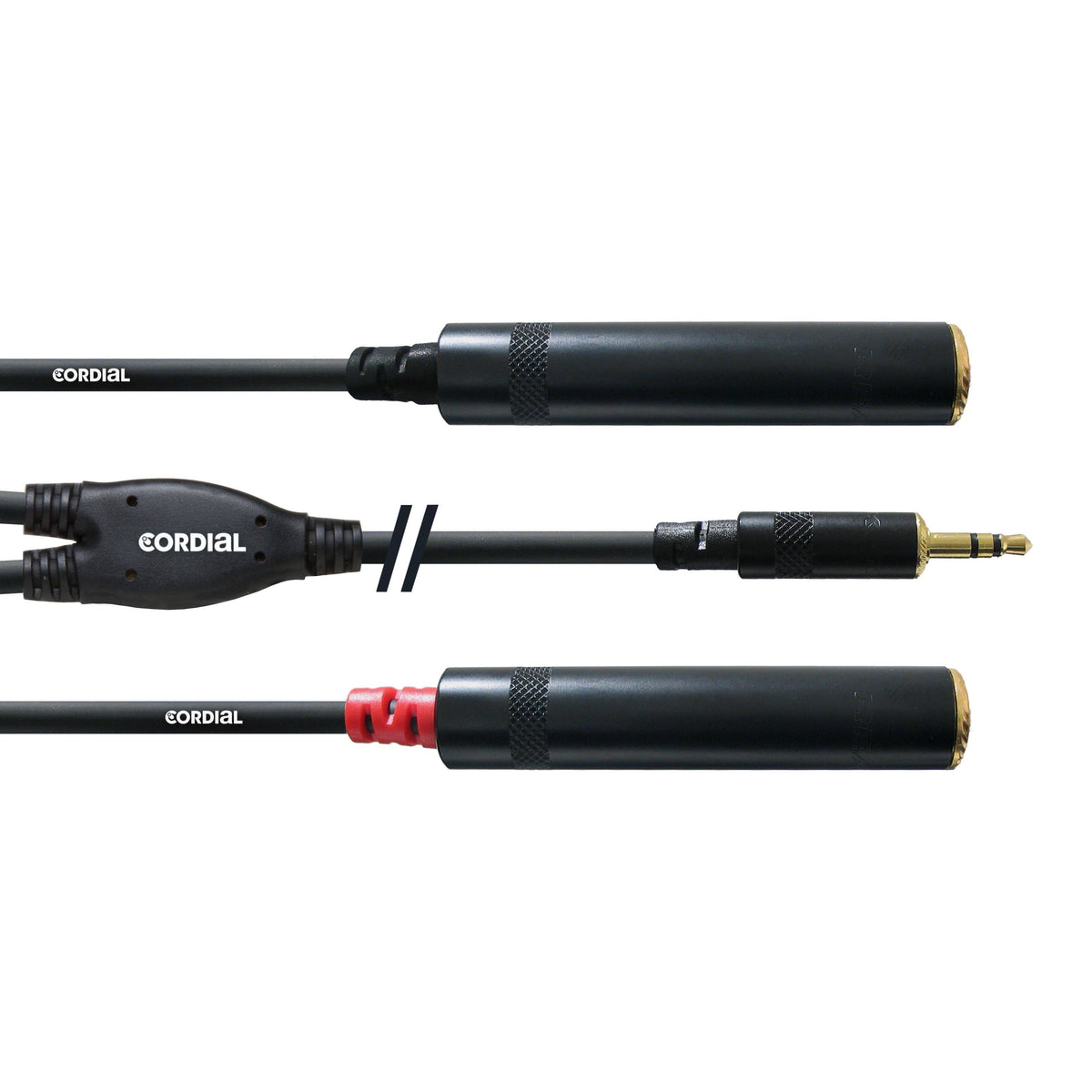 0.3m Y-Audio Cable Jack Female U293
