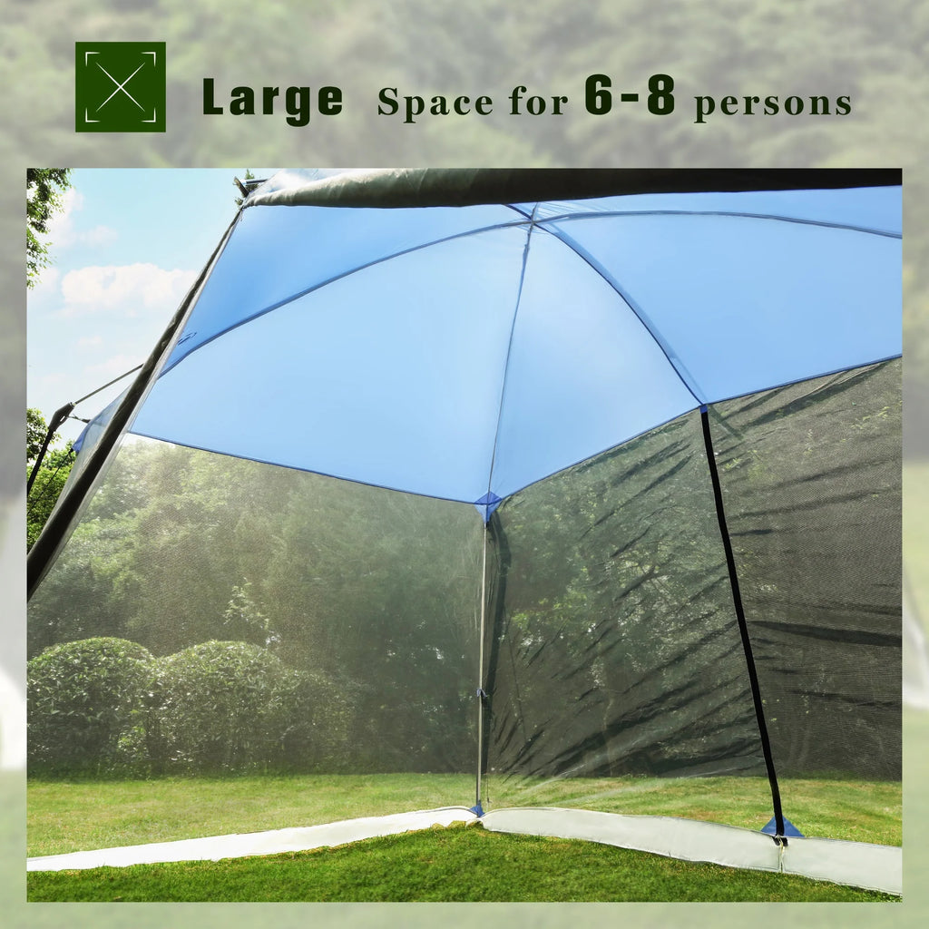 13' x 9' Blue Screen House Canopy Q6377