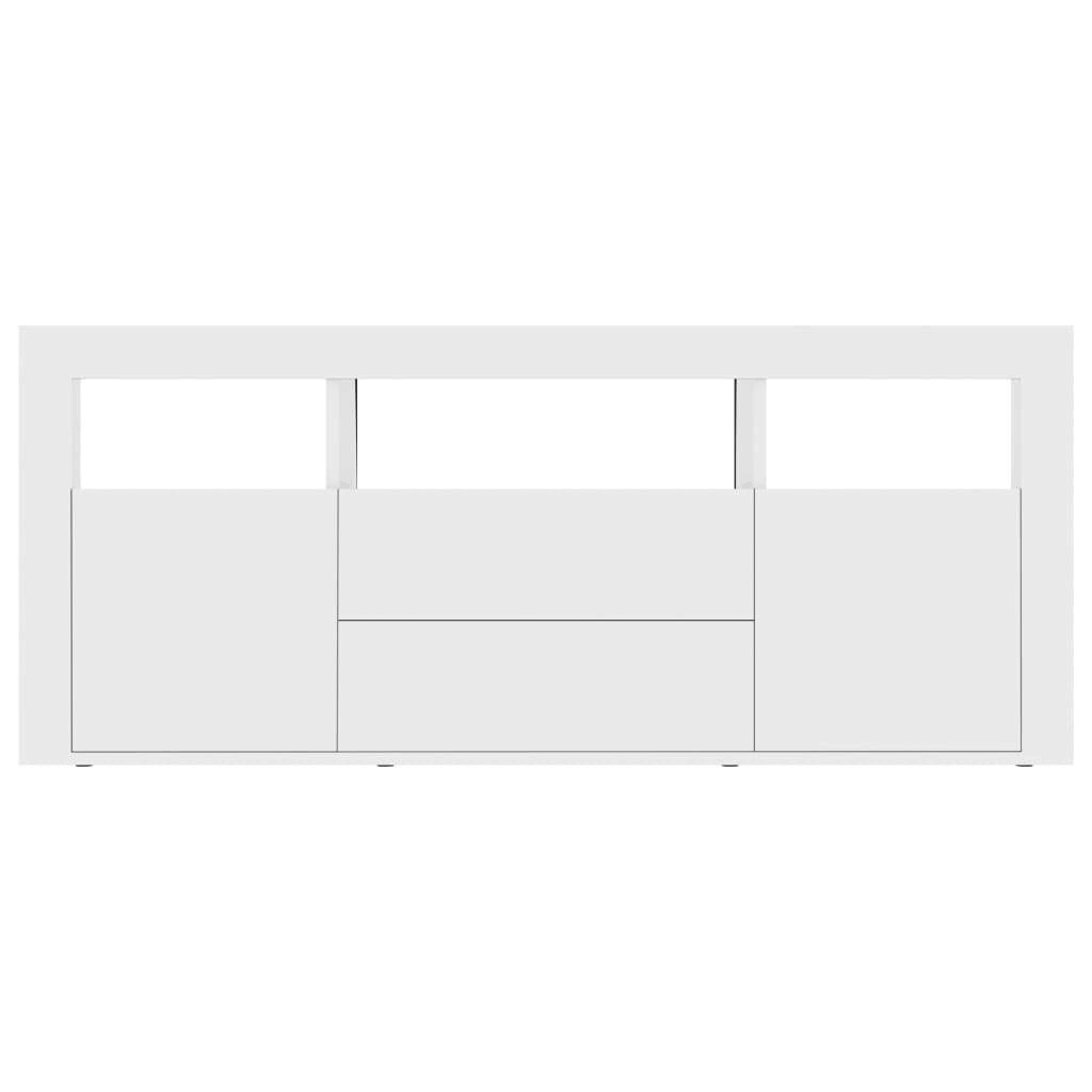 White TV Cabinet Chipboard S590315