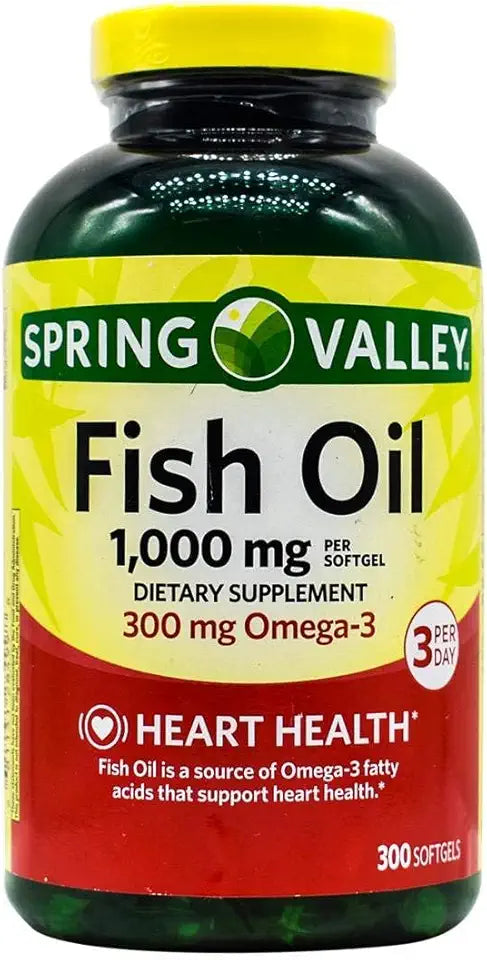 Fish Oil Softgels, 1000 mg, 300 Count T1869