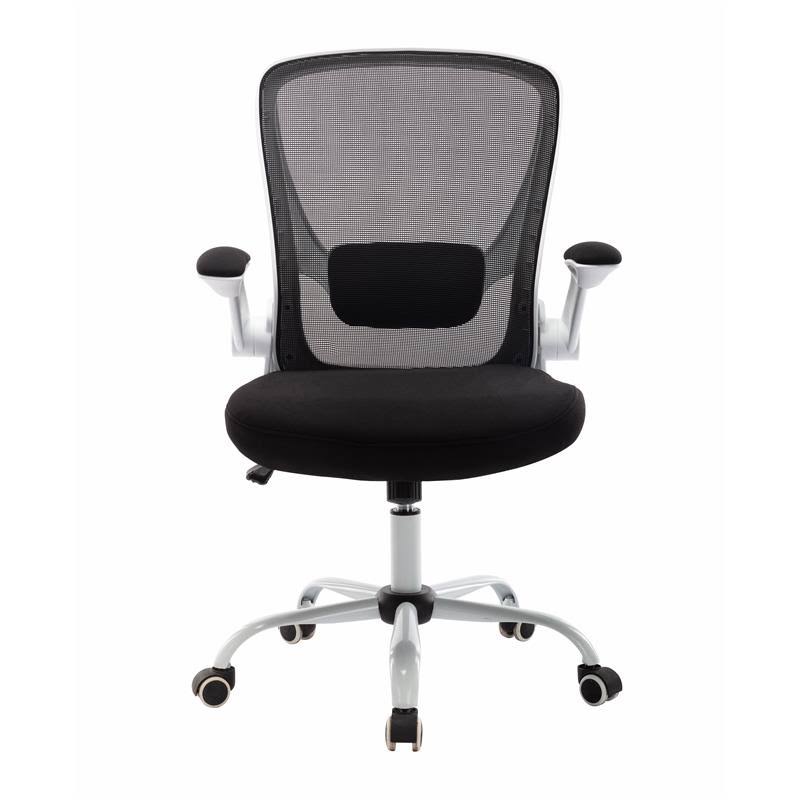 White Adjustable Mesh and Metal Office Chair G620