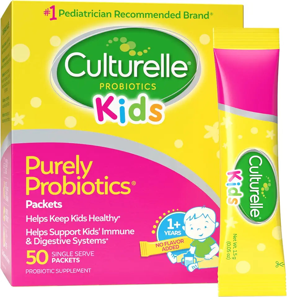 Kids Probiotics Packets Daily Supplement 50 Count R16483