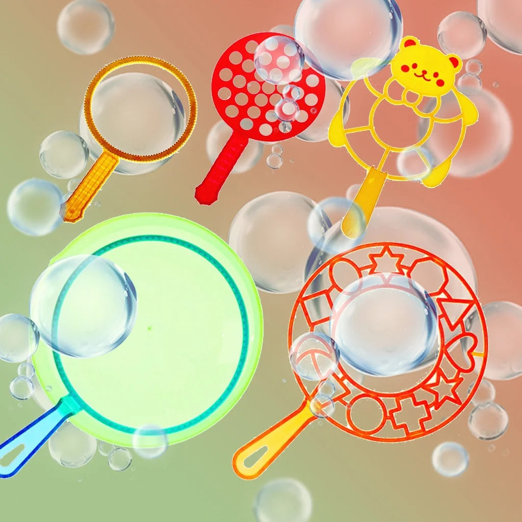 Bubble Wand Set of 5 Assorted Shapes E678142