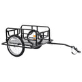 Bike Cargo Trailer Steel Black F725