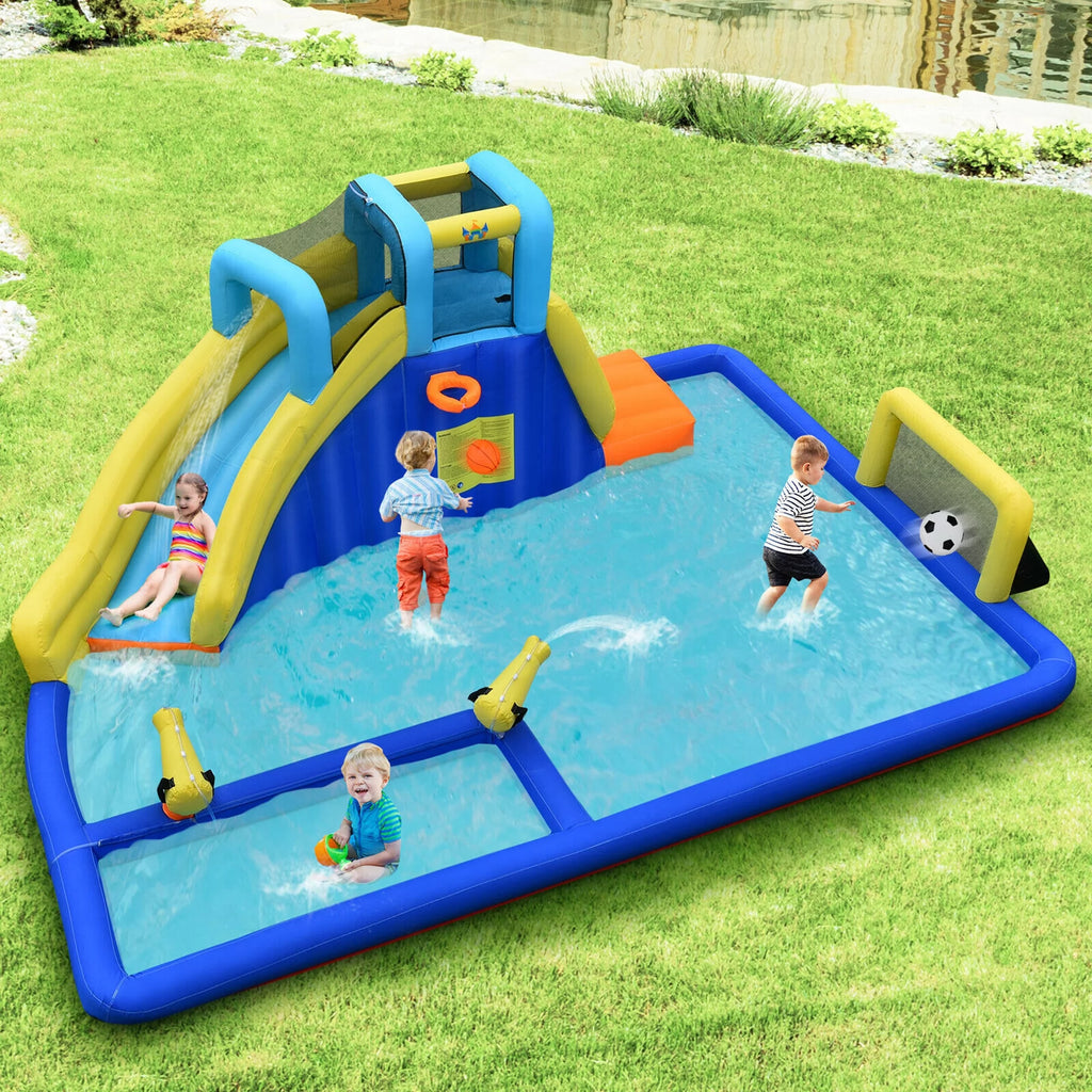 Inflatable Water Slide Bounce House Climbing Wall N7072
