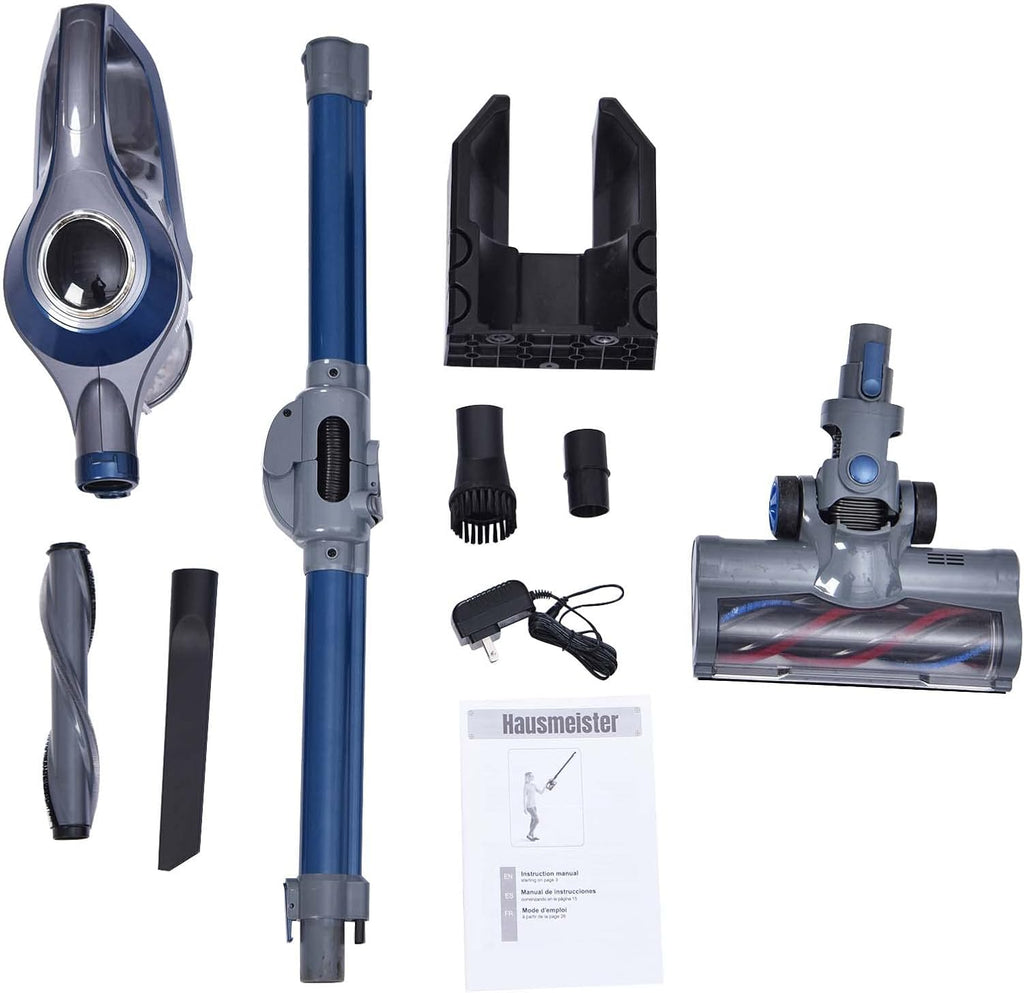 Cordless Stick Vacuum Cleaner Handheld Portable for Hard Floors Carpet Pet Hair B6454