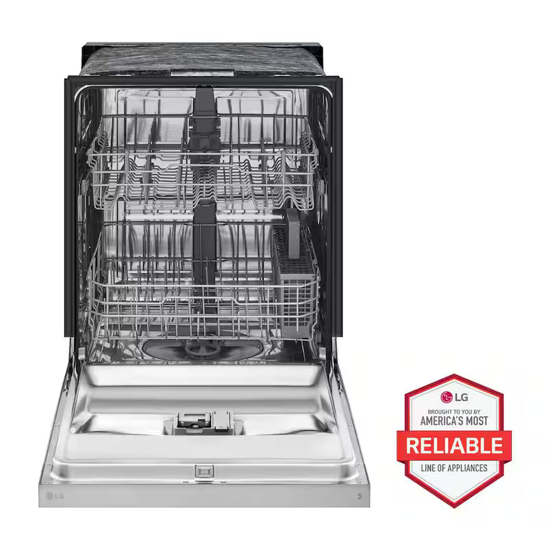 Front Control Dishwasher with Stainless Steel Tub K621