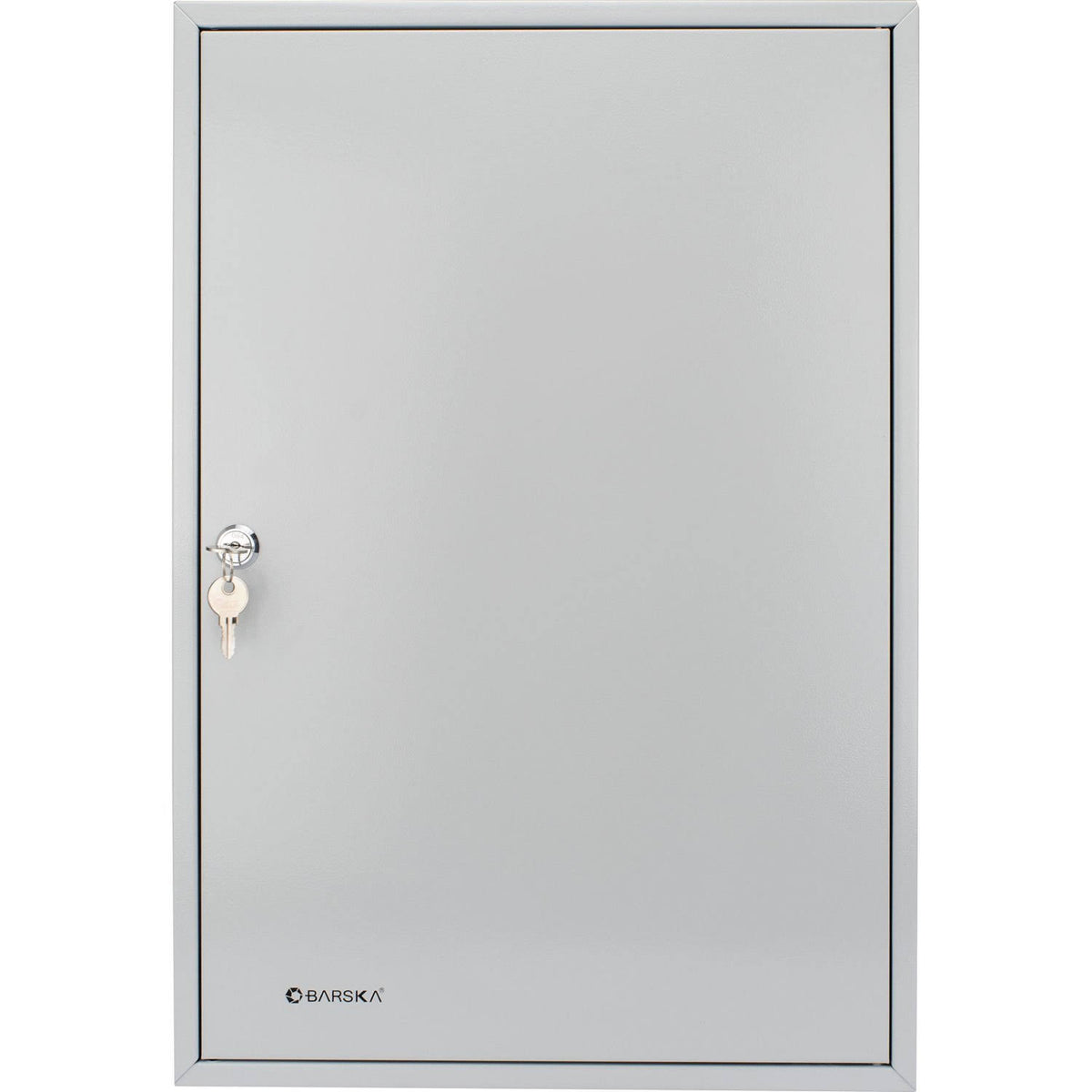 Steel Key Cabinet with 160 Hooks, Gray R275