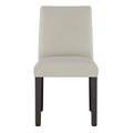 Light Gray Velvet Dining Chair Z877