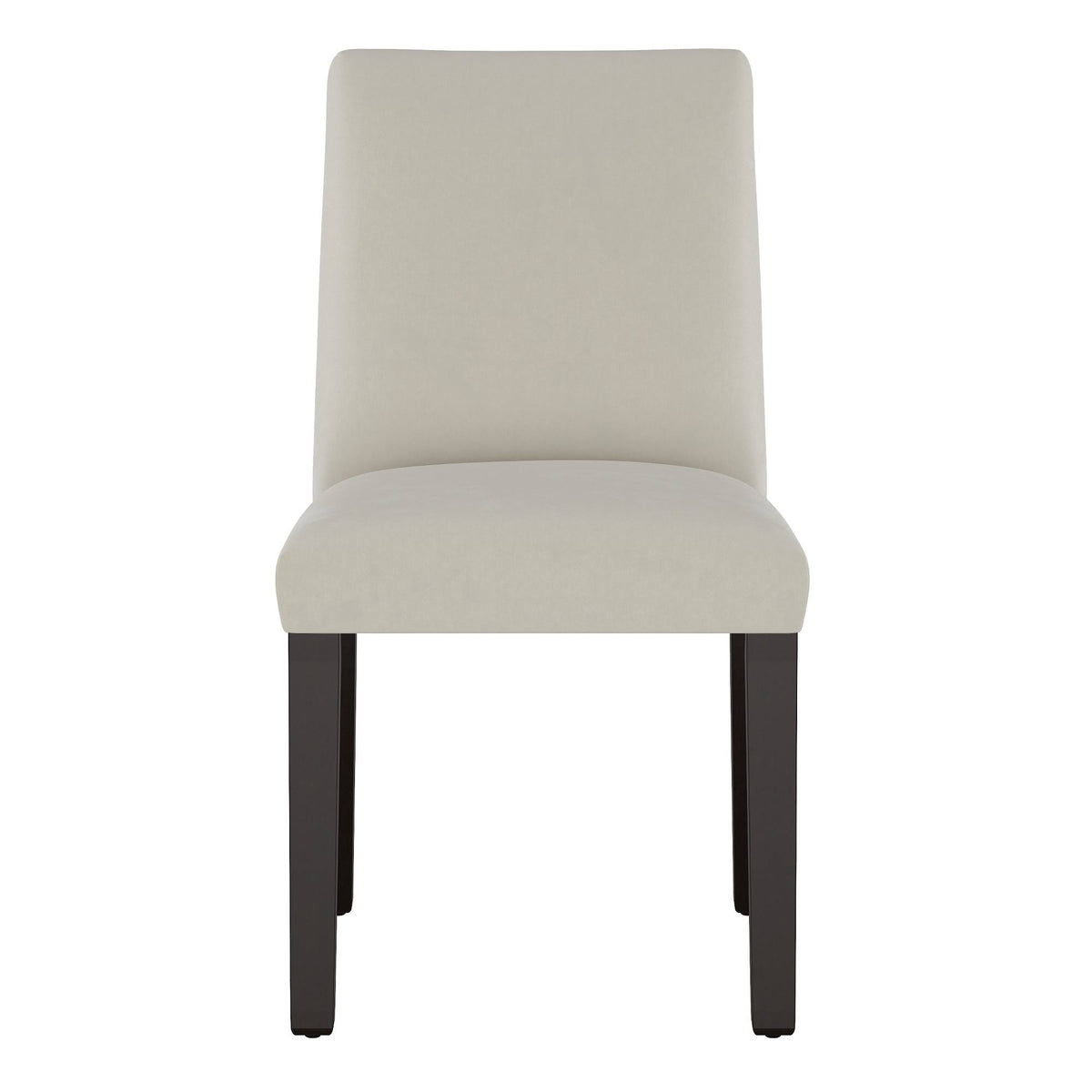 Light Gray Velvet Dining Chair Z877