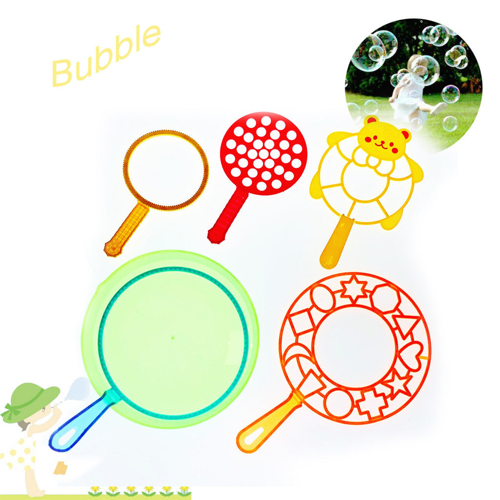 Bubble Wand Set of 5 Assorted Shapes E678142