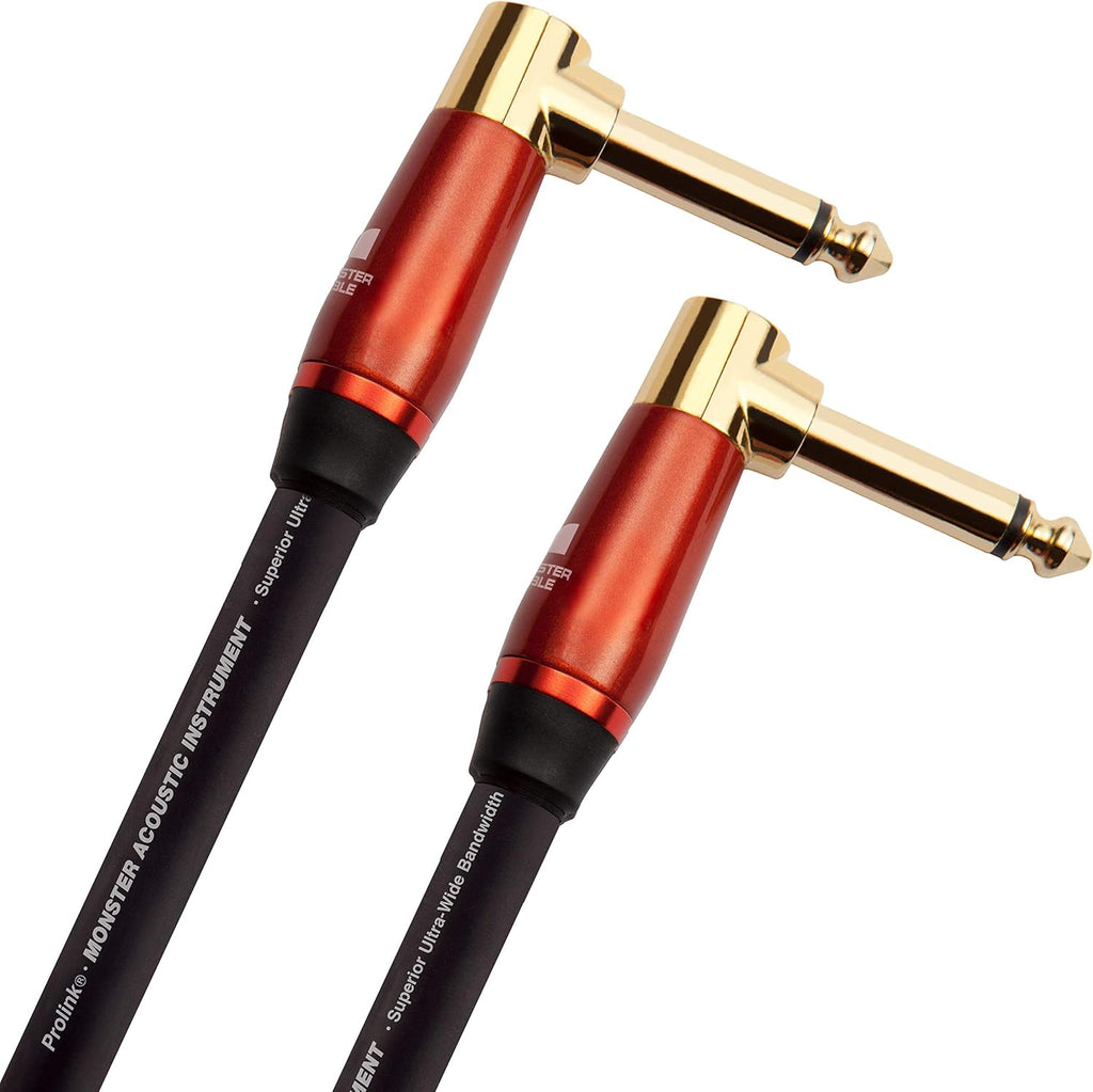 12 ft Right Angle to Straight Acoustic Instrument Cable K949144