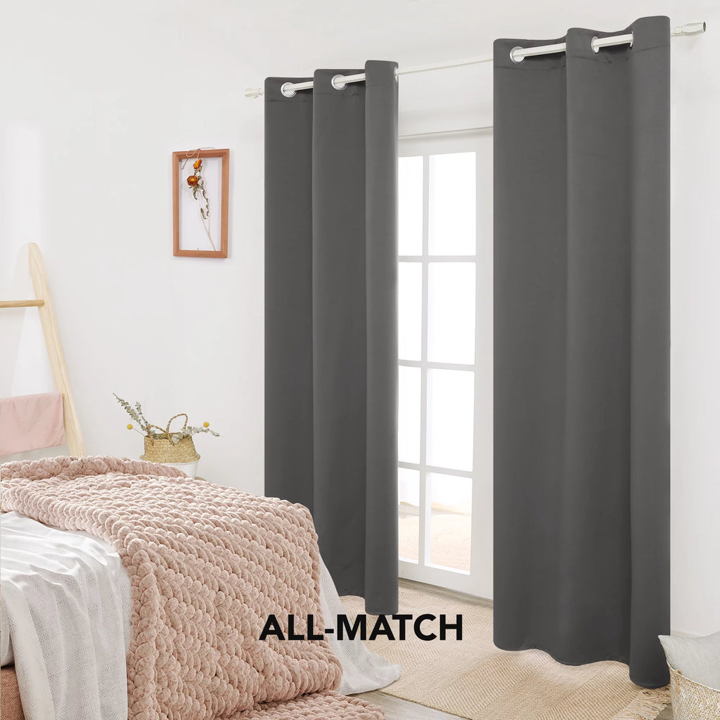 Blackout Curtains 2 Panels J731