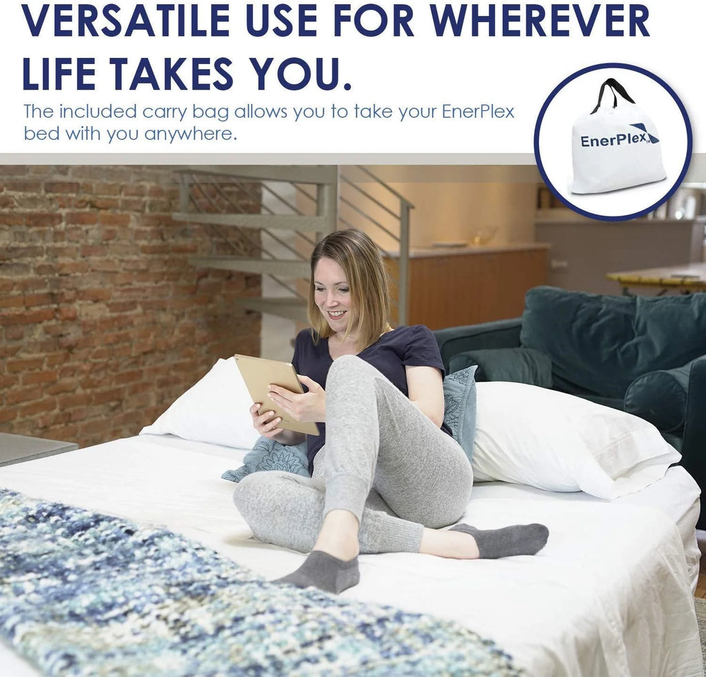 16 Inch Queen Air Mattress with Built in Pump E8478