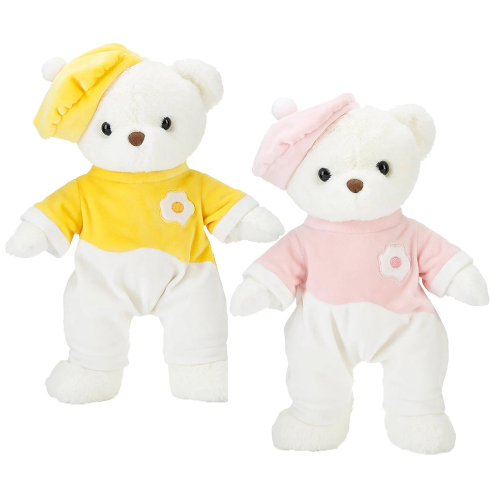 Colorful Egg Yolk Cap Design Plush Doll U839415